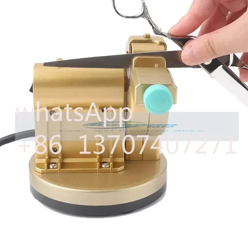 Hair Salon Hairdresser Self - Grinding Scissors Machine Flat Shear Tooth Shear Polisher Tailor Scissors Grinder Tool Sharpener