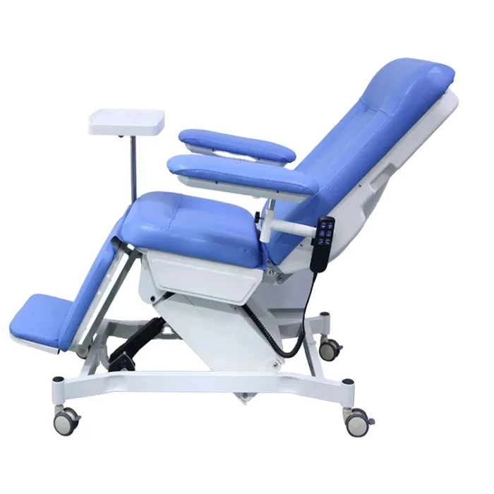 

EU-MC804 Medical multifunctional Electric Hemo Chair/ donation chairs donor taking beds