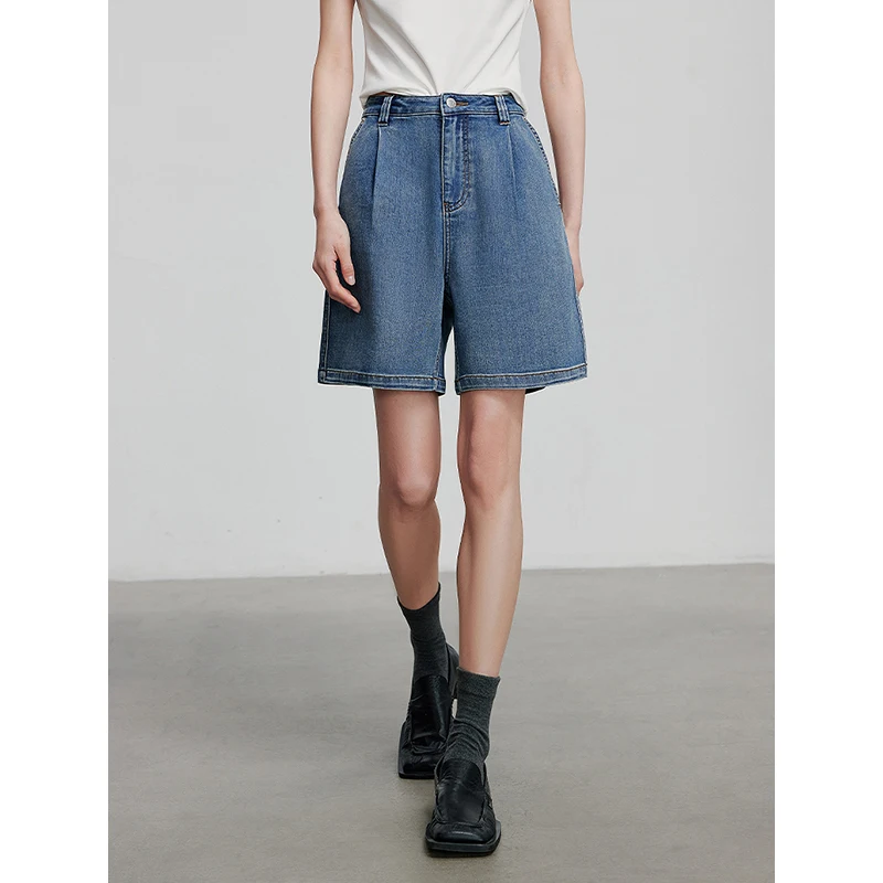 TOYOUTH Women Denim Jean 2025 Summer Shorts 8527020