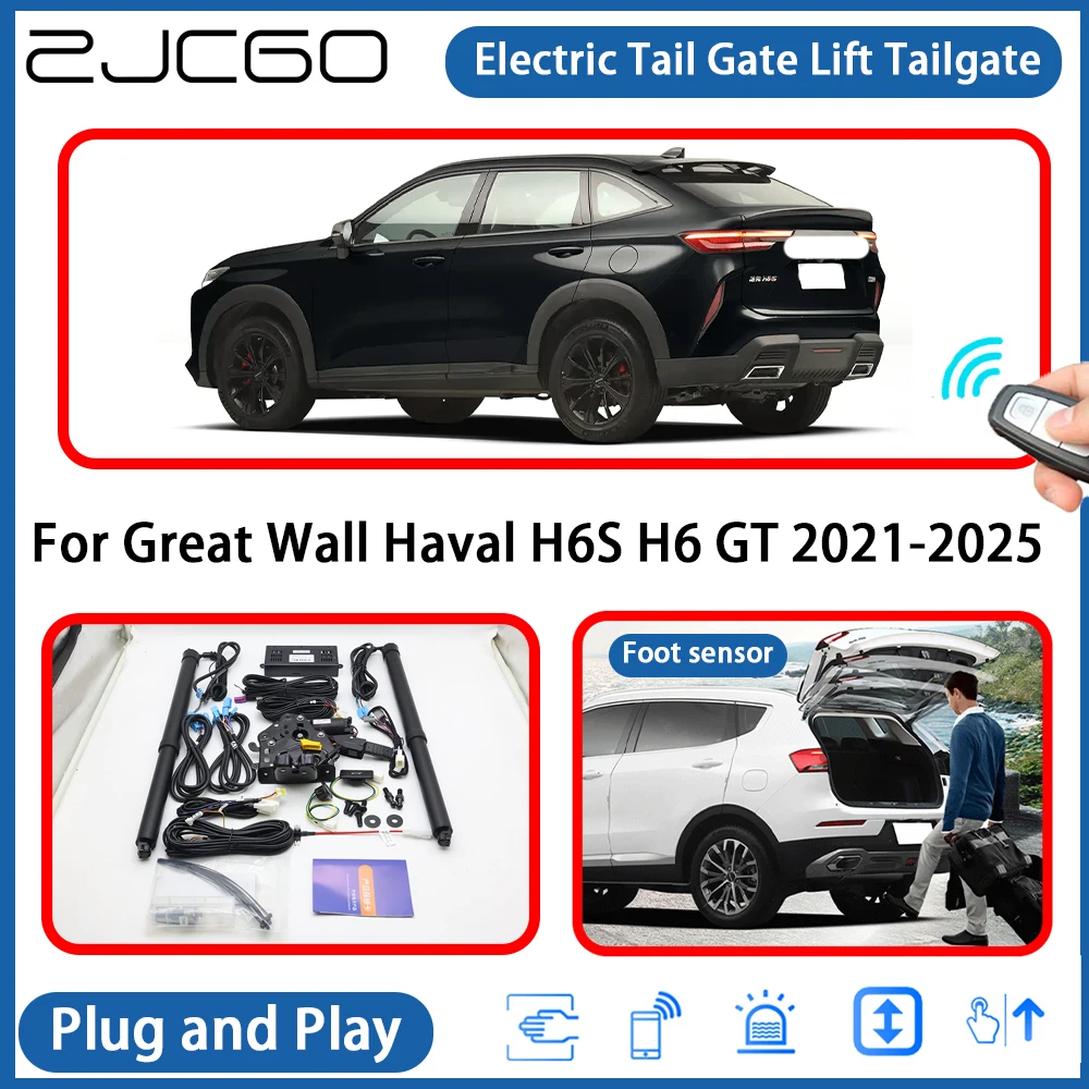 for Great Wall Haval H6S H6 GT 2021-2025 Automatic Powered Tailgate Power Liftgate Electric Tail Gate Lift Assisting System