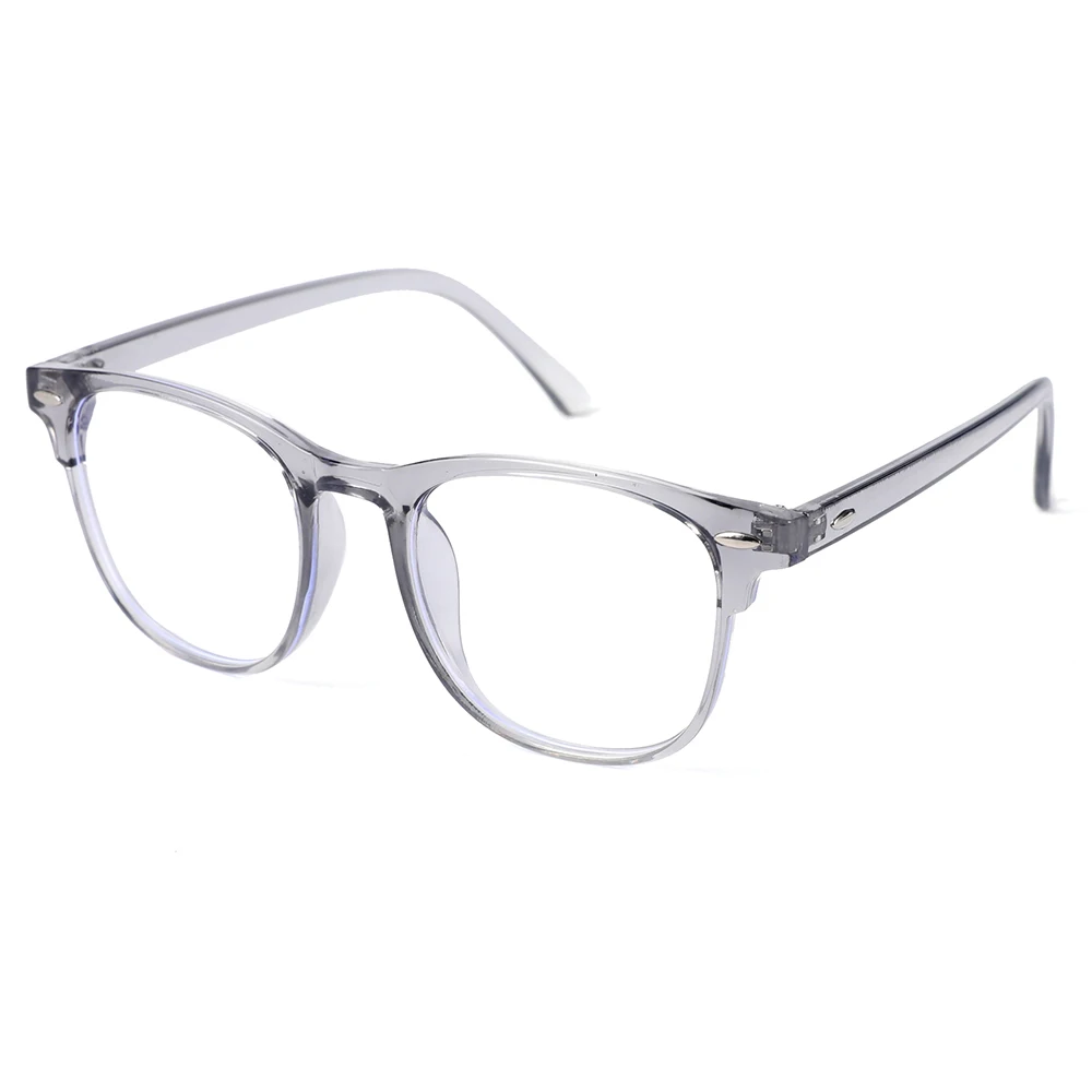 Transparent Computer Glasses Frame Women Men Anti Blue Light Round Eyewear Blocking Glasses Optical Spectacle Eyeglass