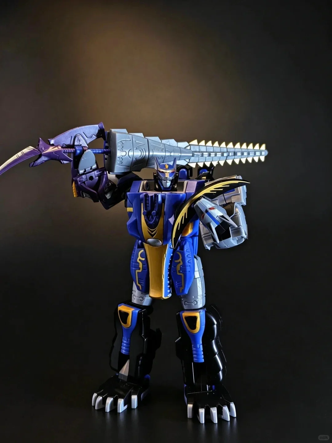 TYCTOYS In Stock BANDAI SMP Hyakujuu Sentai Gaoranger Gao Hunter Justice Blue Moon Anime Action Figure Model Toys Holiday Gifts
