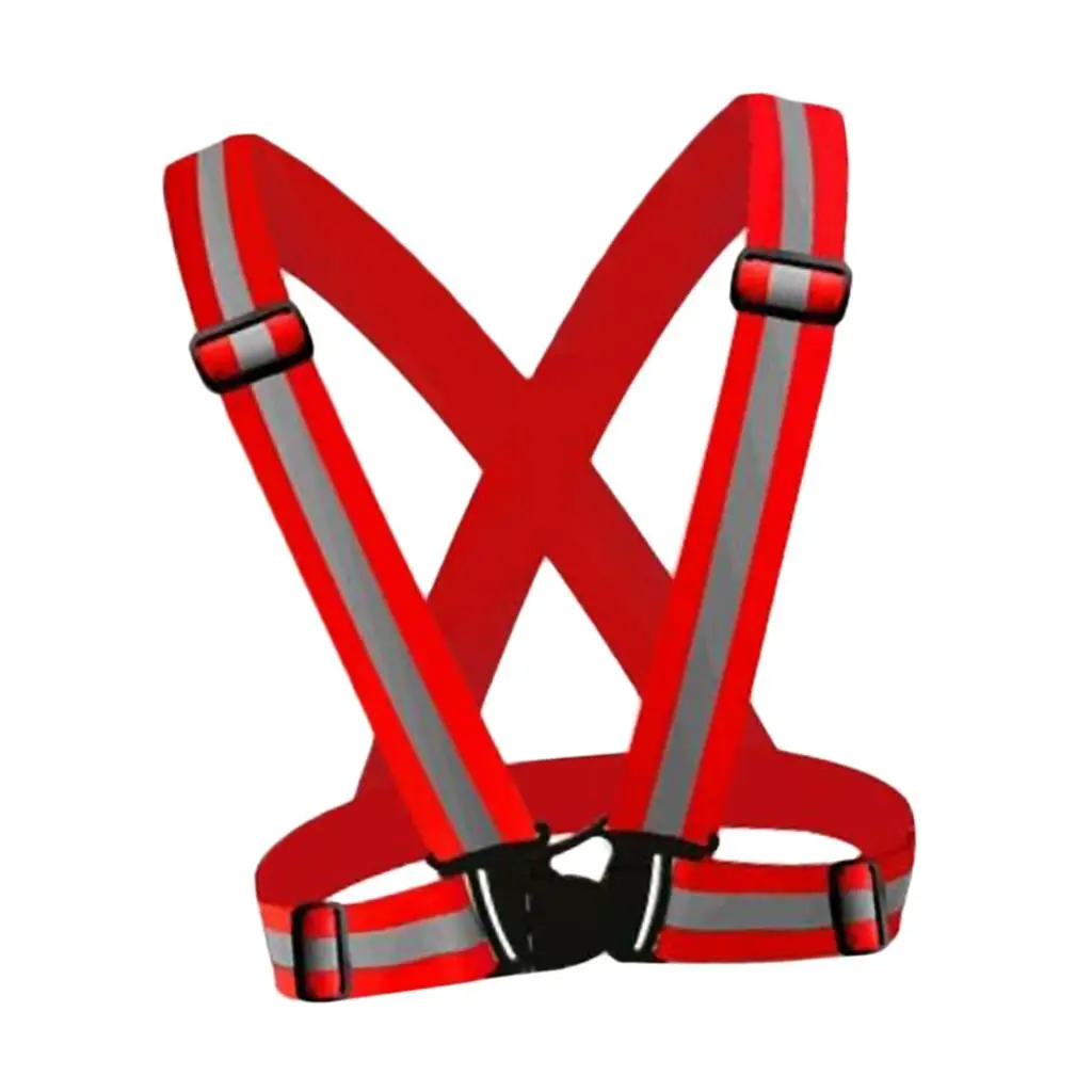 Hoge Zichtbaarheid Verstelbare Riem, Reflecterende Strips, 6 Kleuren