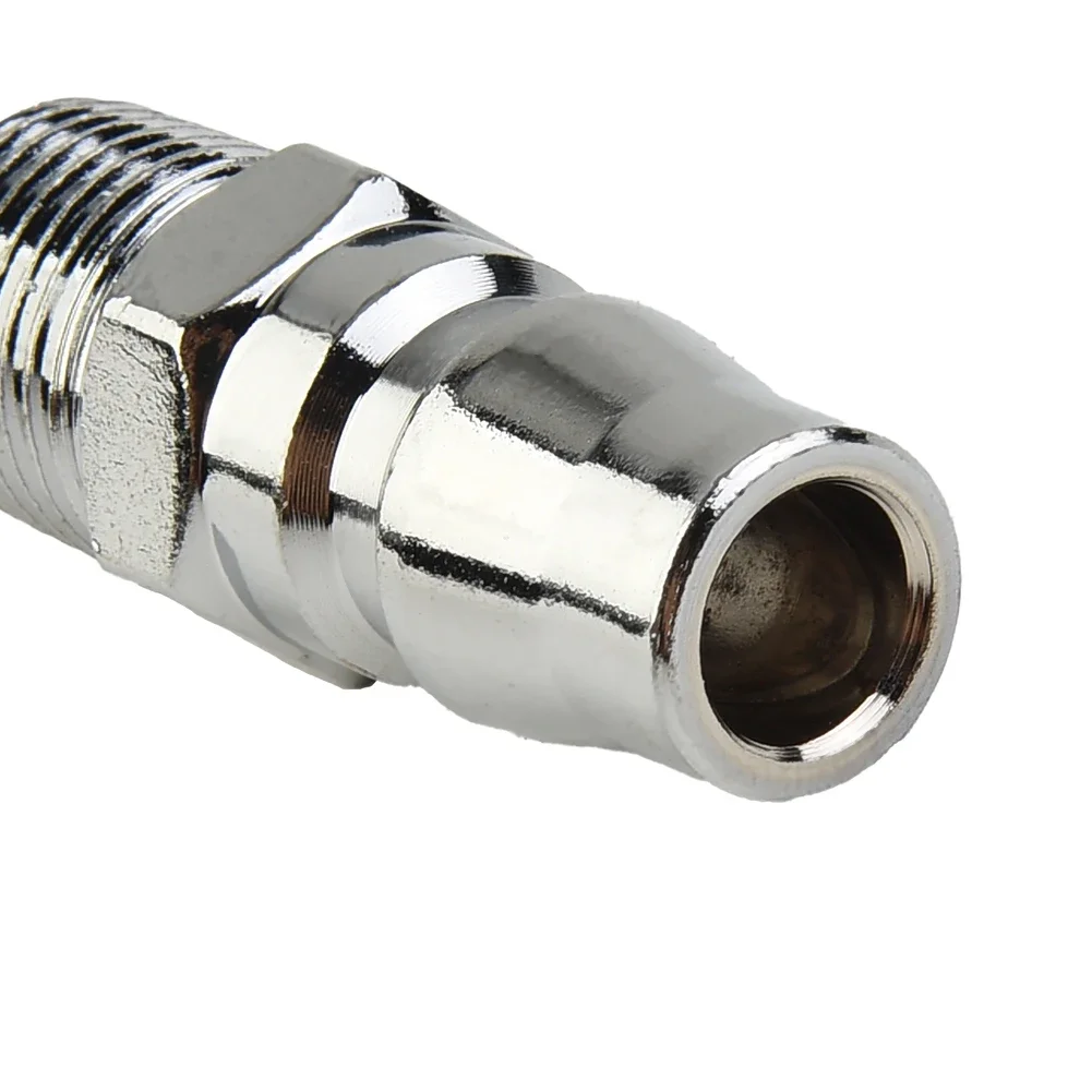 1PC Male Coupling Air Fitting With 1 4inch Male Thread Pneumatic Air Line Quick Coupling Connector Coupler Steel Parts