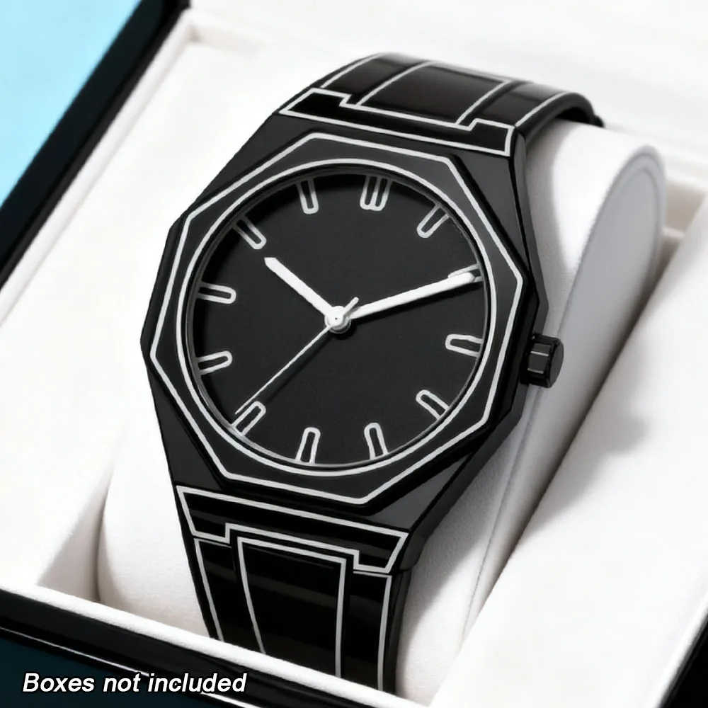 1PC leisure sports fashionable women's electronic watch with night light watch suitable for daily wear