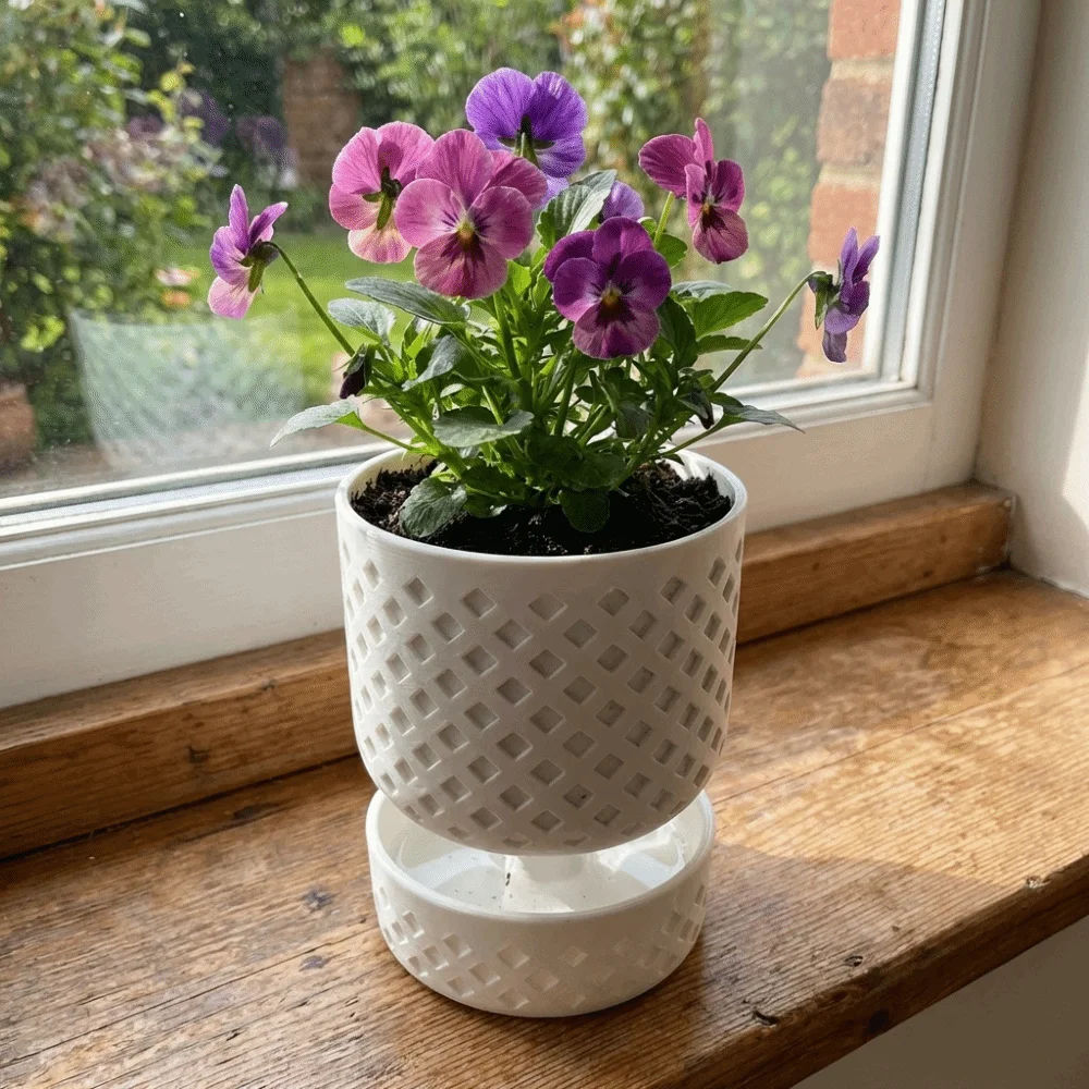 

Современные 3D-печатные пластиковые дышащие контейнеры для растений с контролем корневой системы, декоративные горшки для цветов и зелени, для офиса