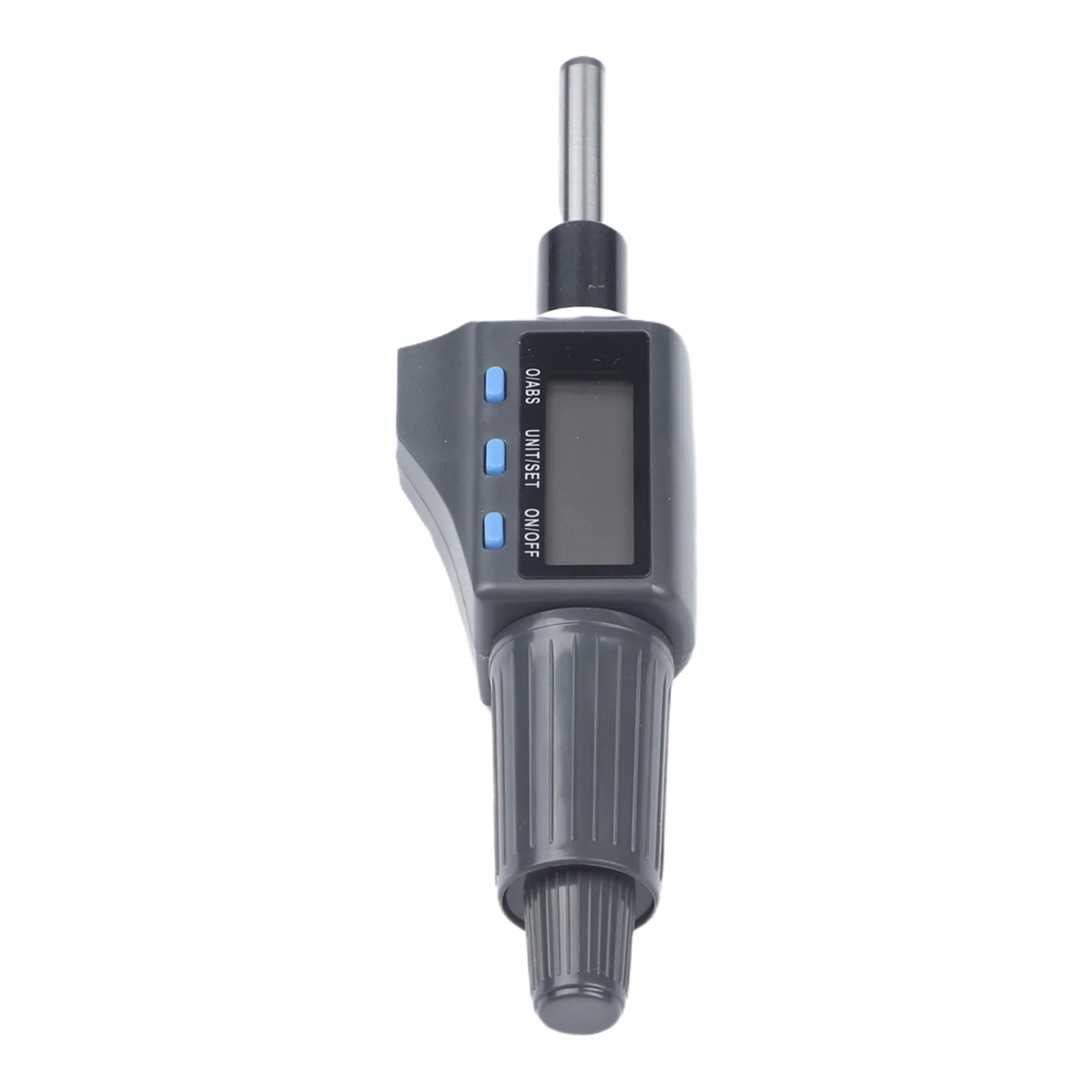 Electronic Micrometer Head Instrument Digital Display Black Digital Micrometer Rust-Resistant Material Large-Diameter Ratchet