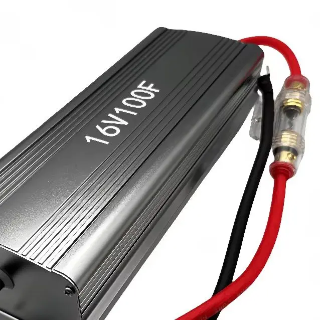 車載コンデンサモジュール16v100fは、瞬時に高電力を供給し、緊急時のバックアップを提供し、車の始動を支援します。