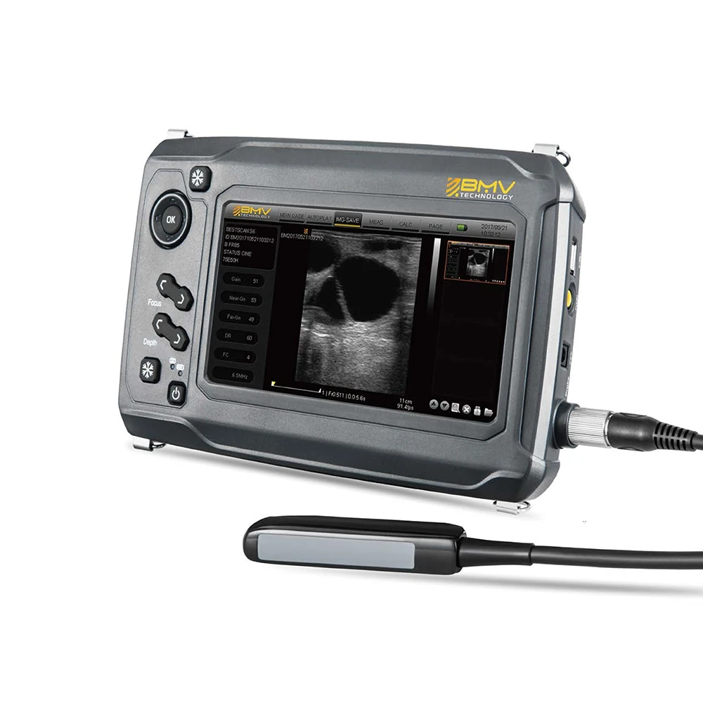 Portable Ultrasound Veterinary BMV-S6 for Cattle Horse Camel Rectal Probe Usg Sheep Farm Sonar Machine Vet Ultrasound Price