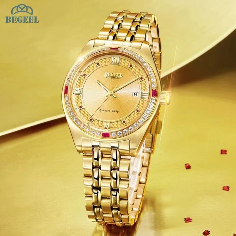 

BEGEEL men's watches, mechanical watches, fully automatic mechanical watches, gentleman mechanical watches, luminous men's watch