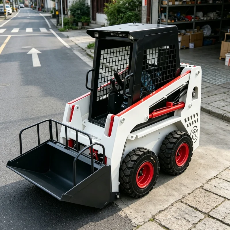 

Customized Top 1 Loader, New Mini Loader, Reinforced Skid Steer Equipment, Micro Loading Equipment for Construction Sites