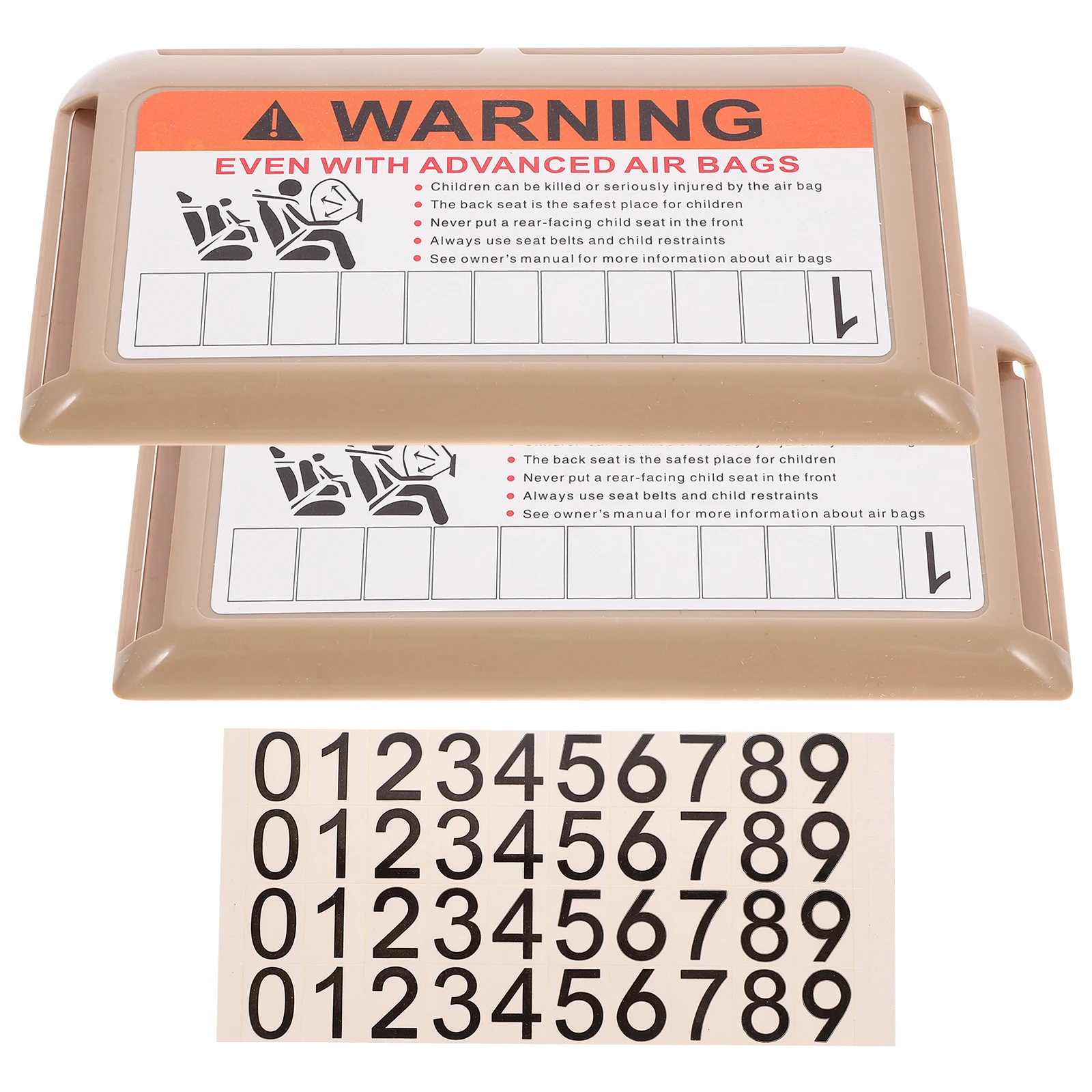 

2pcs Visor Cards Holder Plastic Organizer Clips Auto Interior Accessories Highway Toll Parking Cards Easy Install