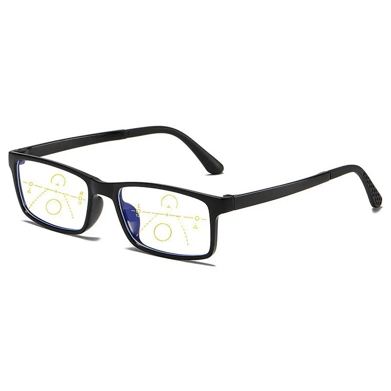 Lunettes de presbytie hommes femmes lunettes de lecture à zoom automatique anti lumière bleue lunettes progressives intelligentes