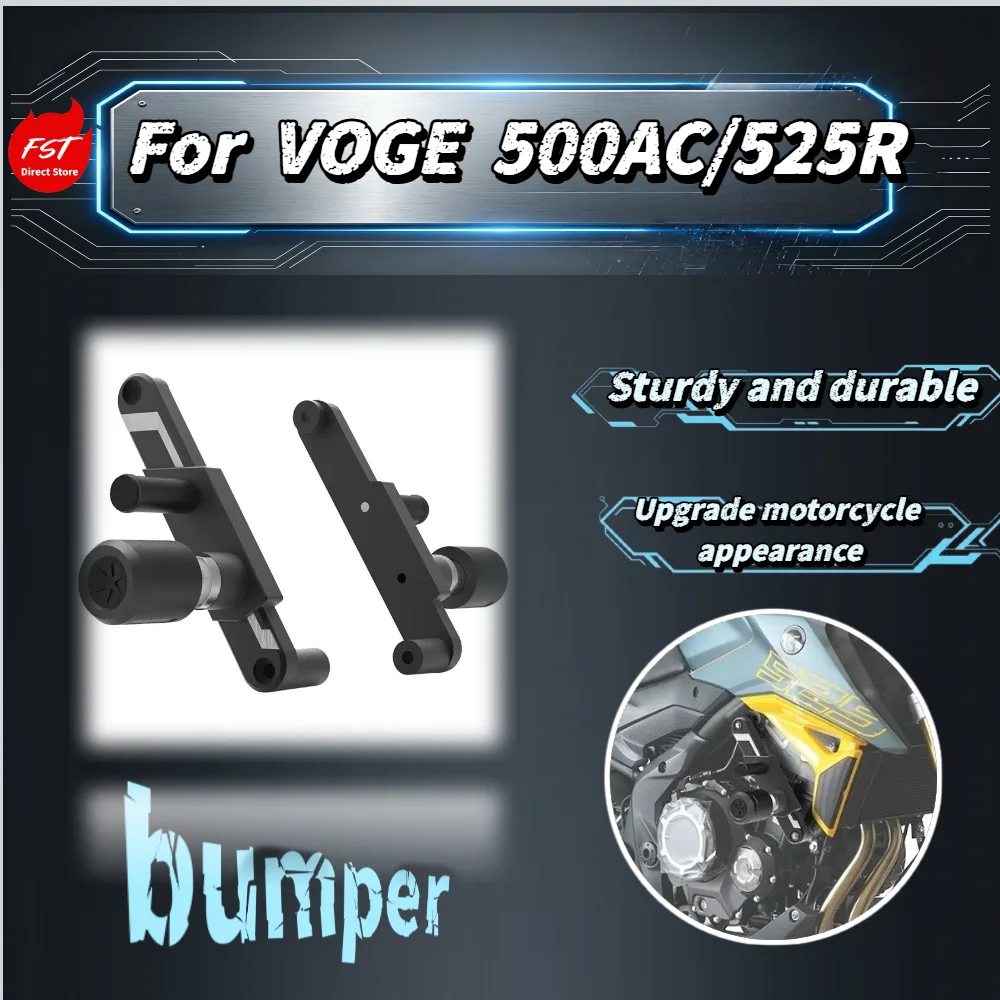 

For VOGE 525R 500AC Wear Resistant Racing Protector Bar Anti Collision Anti Drop Motorcycle Bumper Parts