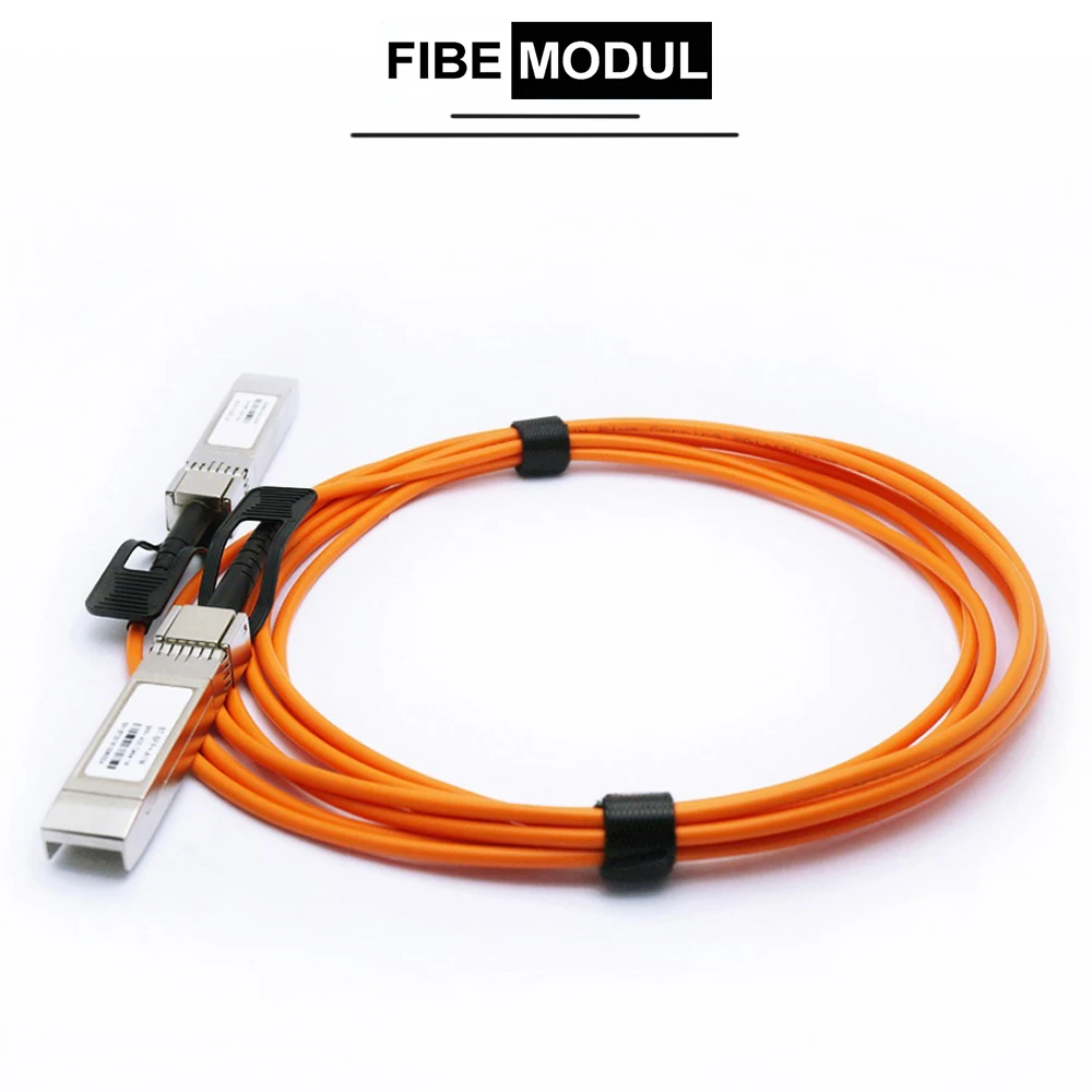 AOC Fiber Cable 10G SFP+ to SFP+ Active Optical SFP Cable OM2 3M/5M/7M/10M/20M LSZH for Cisco,MikroTik,Ubiquiti Etc Fiber Switch image 5