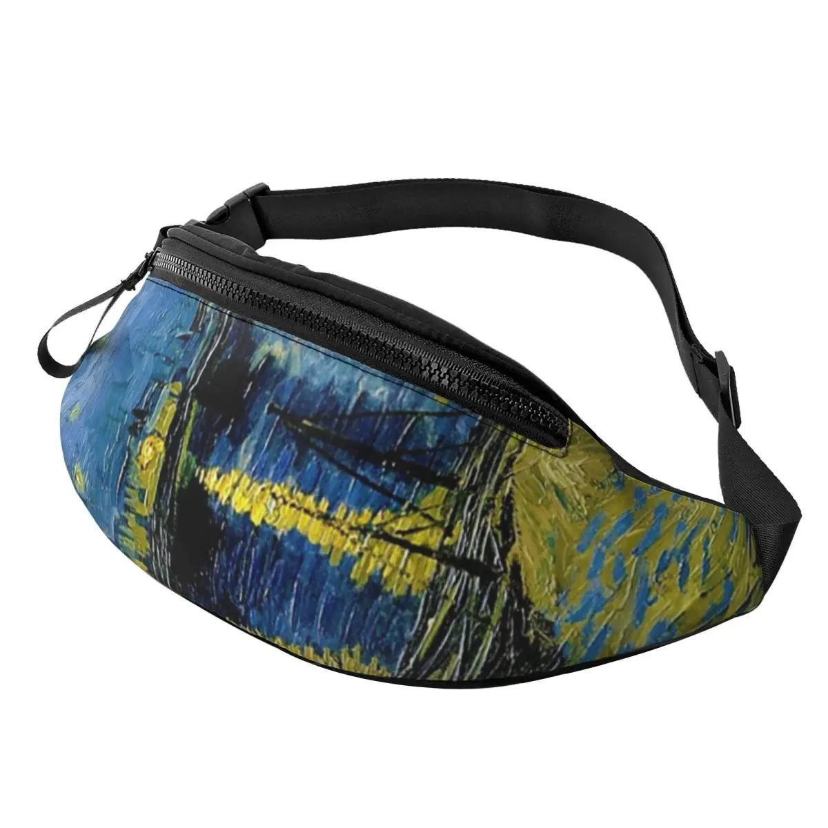 

Starlight Night Van Gogh Waist Bag for Women Men Crossbody Fanny Pack Running Phone Money Pouch