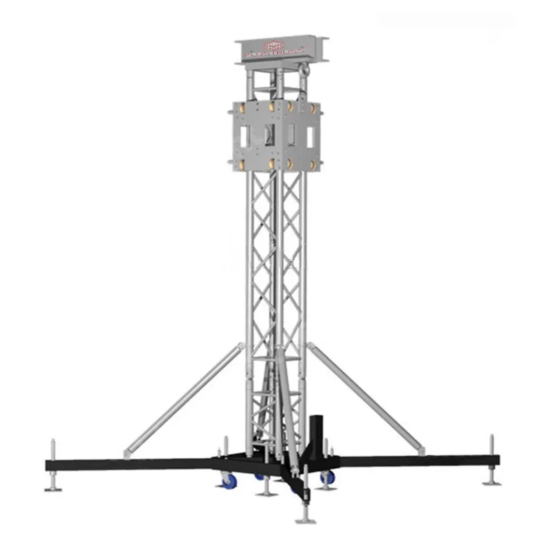 

PLUSTRUSS Ground Support Aluminum Truss Lift Tower Stage Truss Display Lifting System