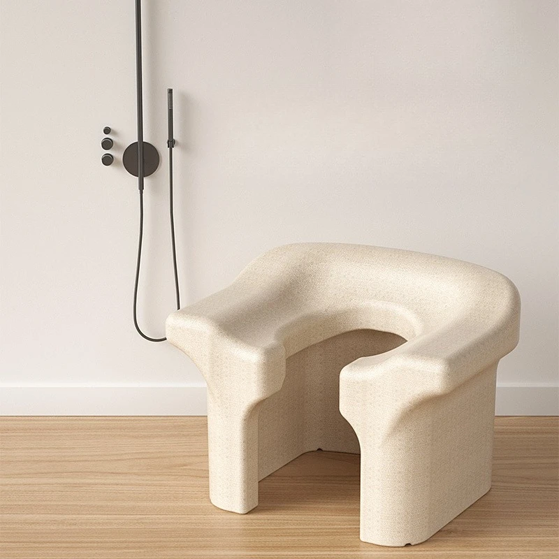 Taburete de baño multifuncional, diseño minimalista, nuevo estilo, taburete de baño, dormitorio, Hotel, cocina, muebles para el hogar, Banqueta Ls40ysd
