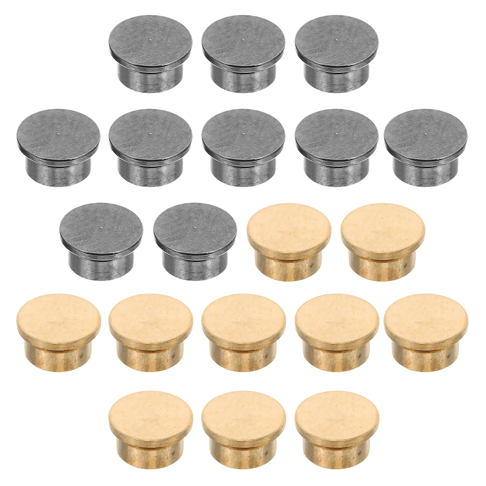 20Pcs Nail Art Rotating Bearings Miniature Metal Spinner Shaft High-Speed Bearing for Nail Art Decorating Metal Bearings