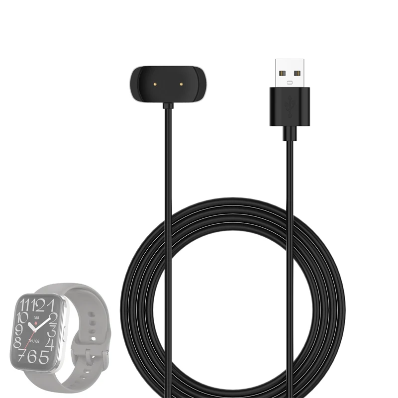 Smarttwatch dock מתאם usb כבל טעינה כבל טעינה עבור bip amazfit 5 אחדות/bip5 אביזרים שעון חכם