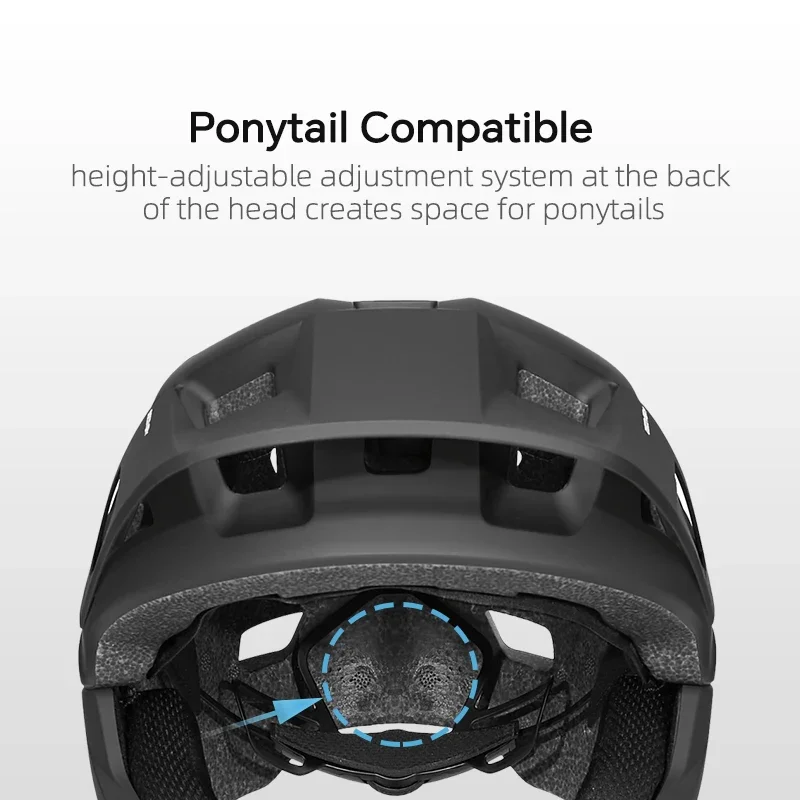 Bicycle Helmet Mtb Men and Women Windproof Glasses Goggles Helmets Outdoor Sports DH Mountain Bike Accessories Casco Full Face