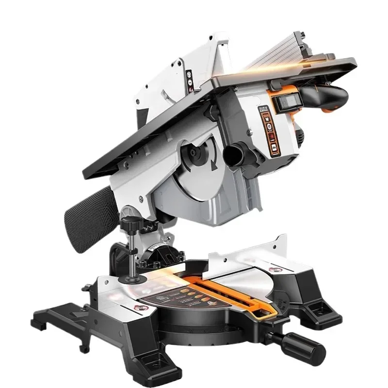 Woodworking miter saw aluminum machine table saw dual-purpose integrated machine profile cutting machine y