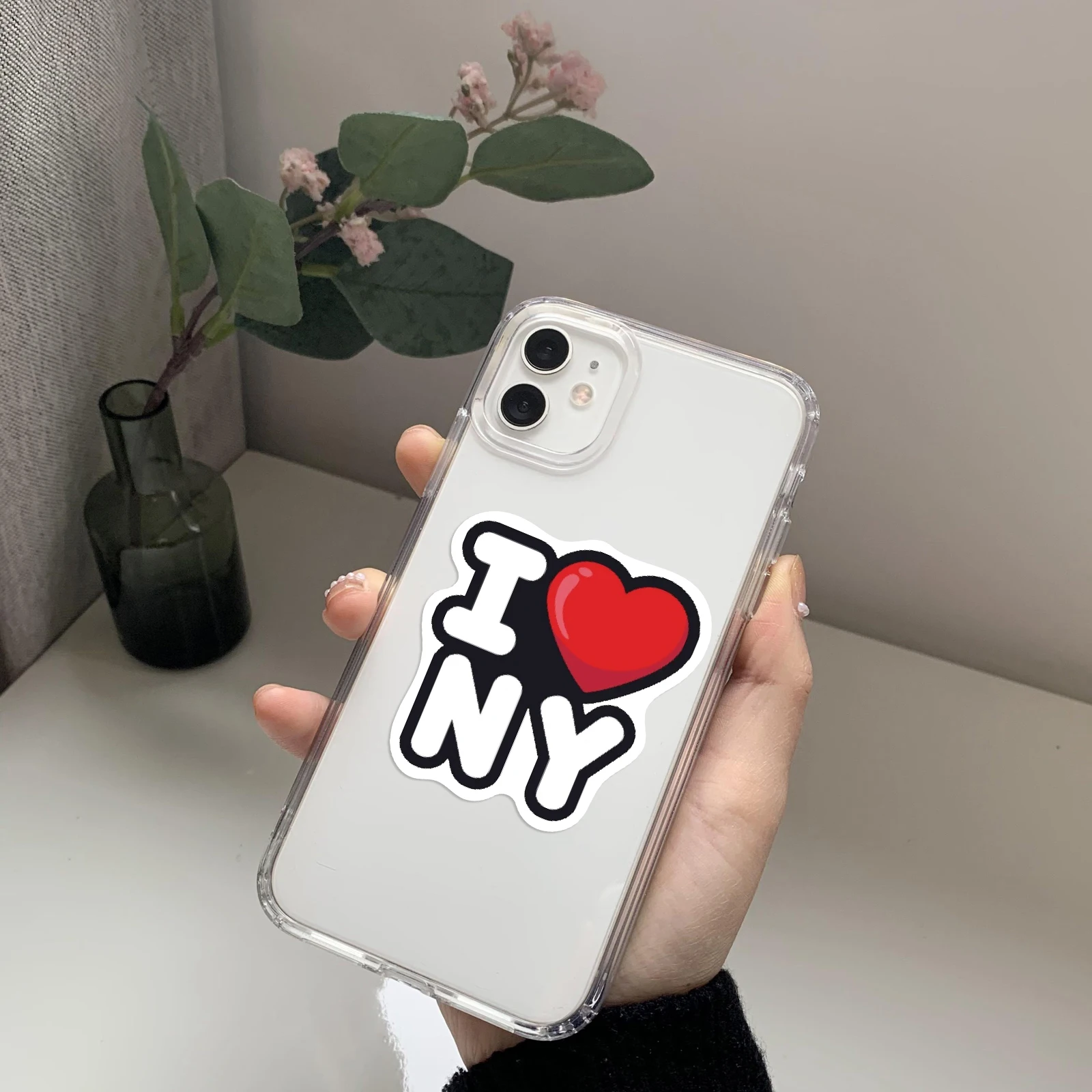 50PCS New York Scrapbook Stickers DIY Diary Laptop Luggage Skateboard Graffiti Decal Fun Stylish Classic Toys