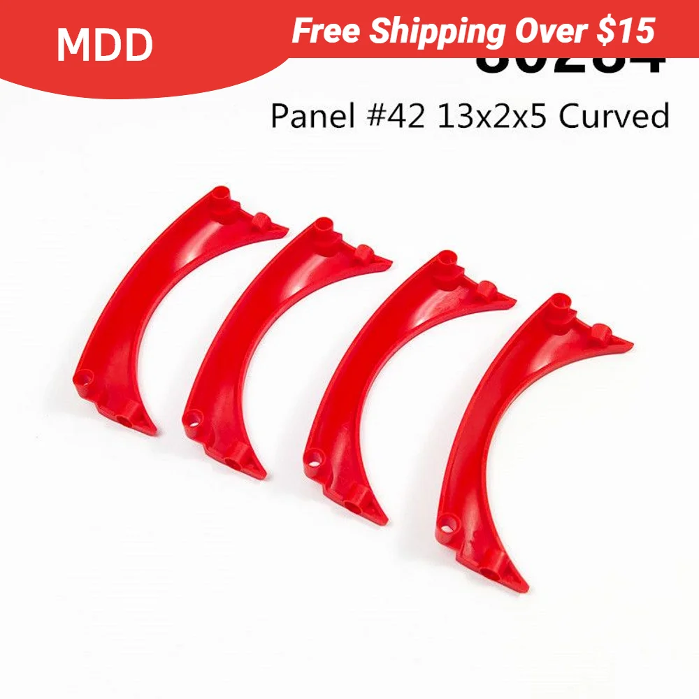 1 Pcs Buildings Blocks 80284 High-Tech Panel #42 13x2x5 Curved For 42143 Ferraried Daytona SP3