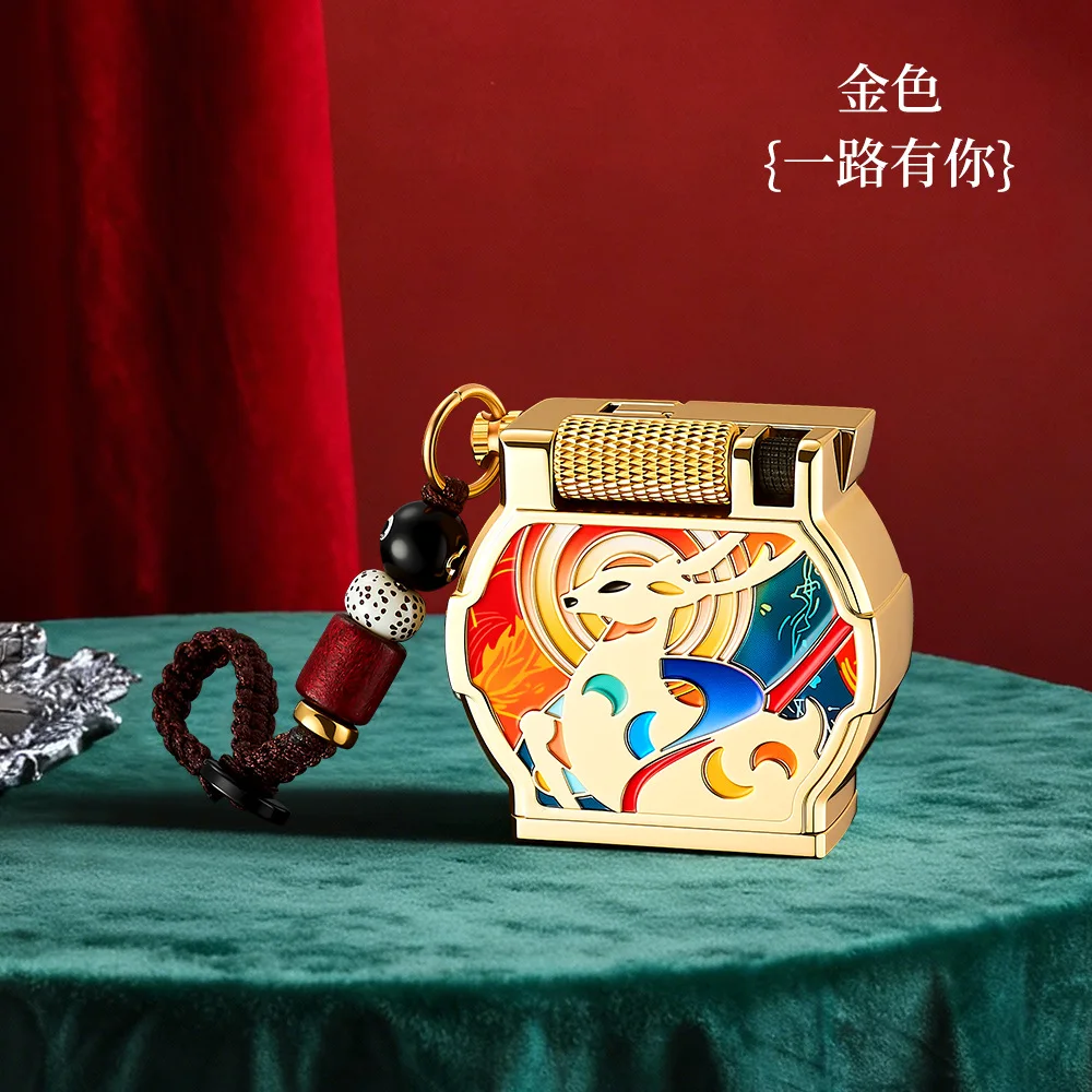 2026 cigarette lighter pendant embossed process lighter has you all the way 캠핑 라이터 газовые зажигалки для сигареты