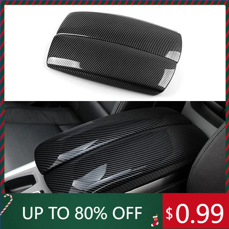 

This decorative cover is suitable for the center console box for BMW X5, X6, E70 and E71 models from 2008 - 2 Interior Stickers