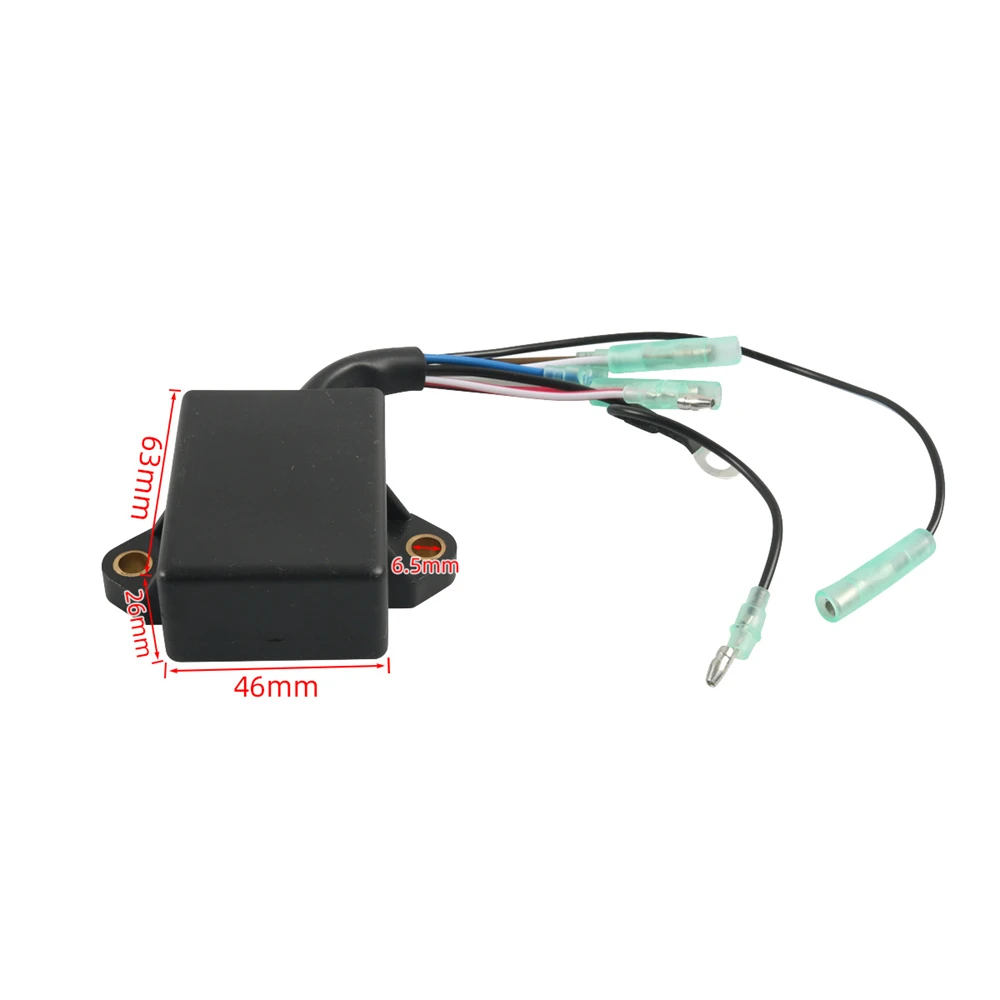 Marine CDI Ignition Unit 63V-85540 For Yamaha 9.9/ 15 HP 2-Stroke Outboard Motor Engine Part - view 3