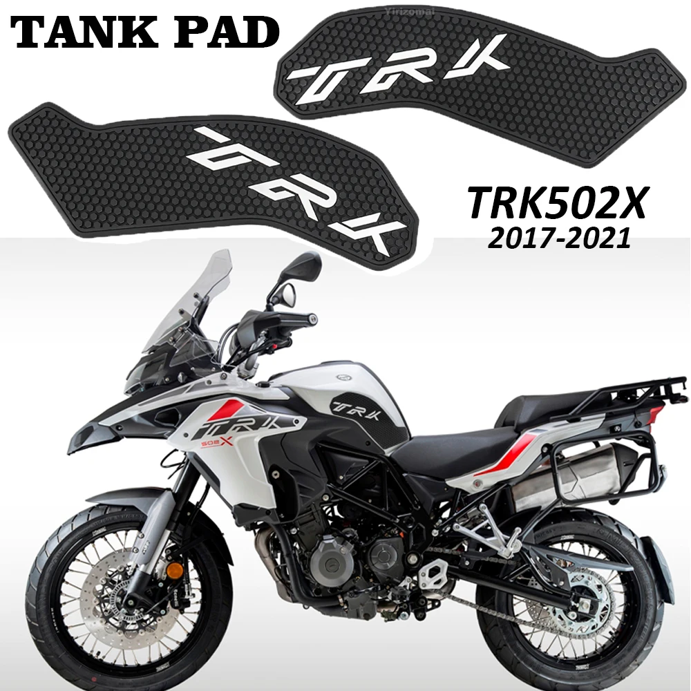 

For Benelli TRK502X TRK 502 X 2017 - Motorcycle Tank Pad Protector Sticker Decal Gas Knee Side Stickers Anti Slip Traction Pad