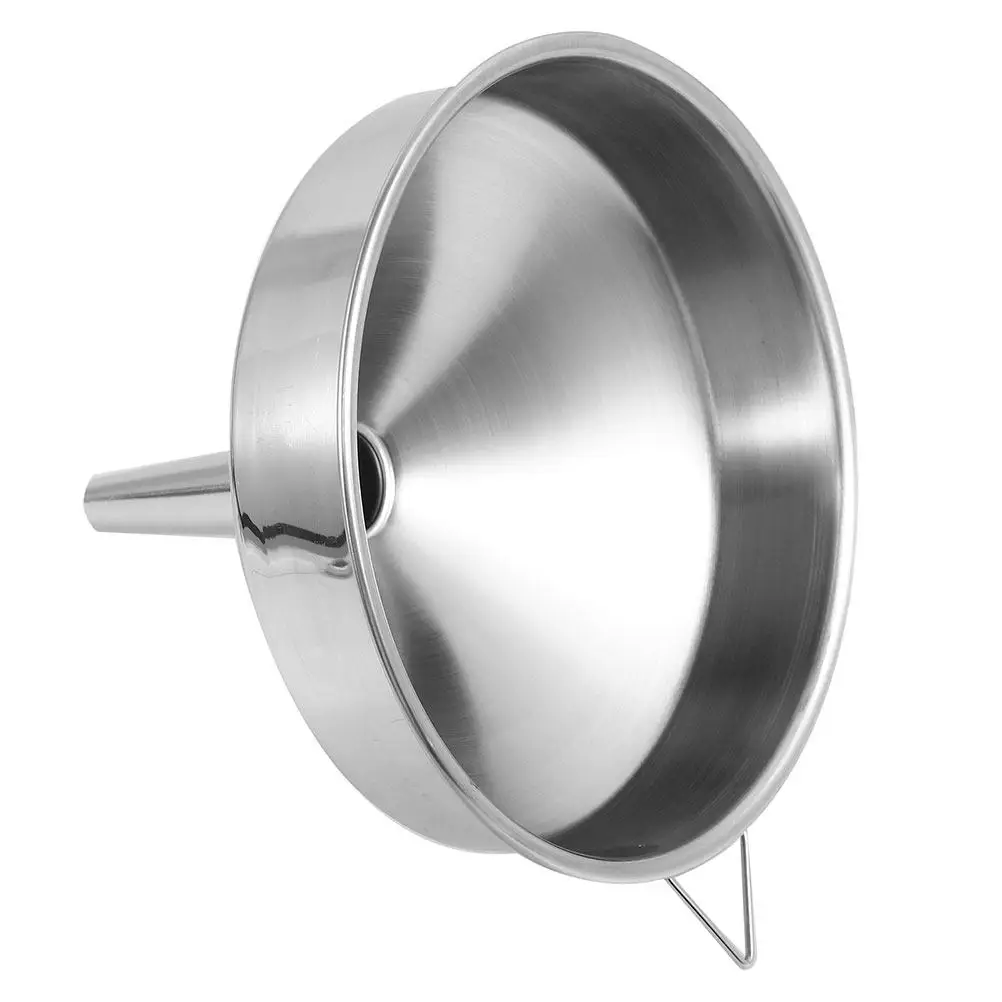 

Heavy Duty Stainless Steel Large Wide Mouth Funnel Industrial Grade for Automotive Fueling Oil Liquid Transfer Reusable Engine