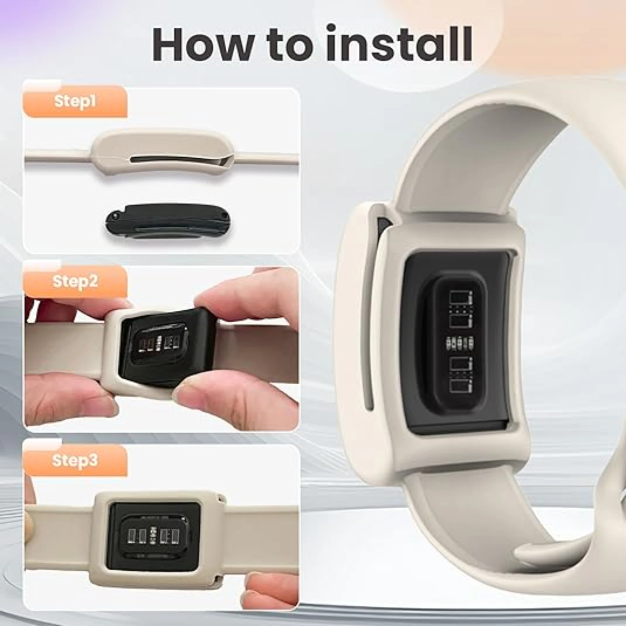 متوافق تمامًا مع شاشات معدل ضربات القلب Whoop 5.0 وWhop 4.0 - شريط مريح ومتين لساعة Whoop الخاصة بك #5