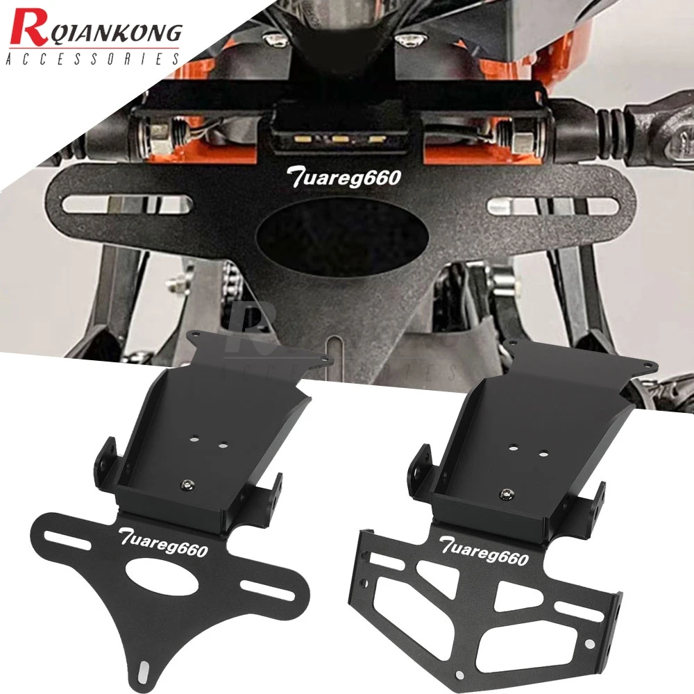 

Motorcycle License Plate Holder Bracket For Aprilia Tuareg 660 2021 2022 2023 2024 2025 Rear Tail Tidy Fender Eliminator Kits