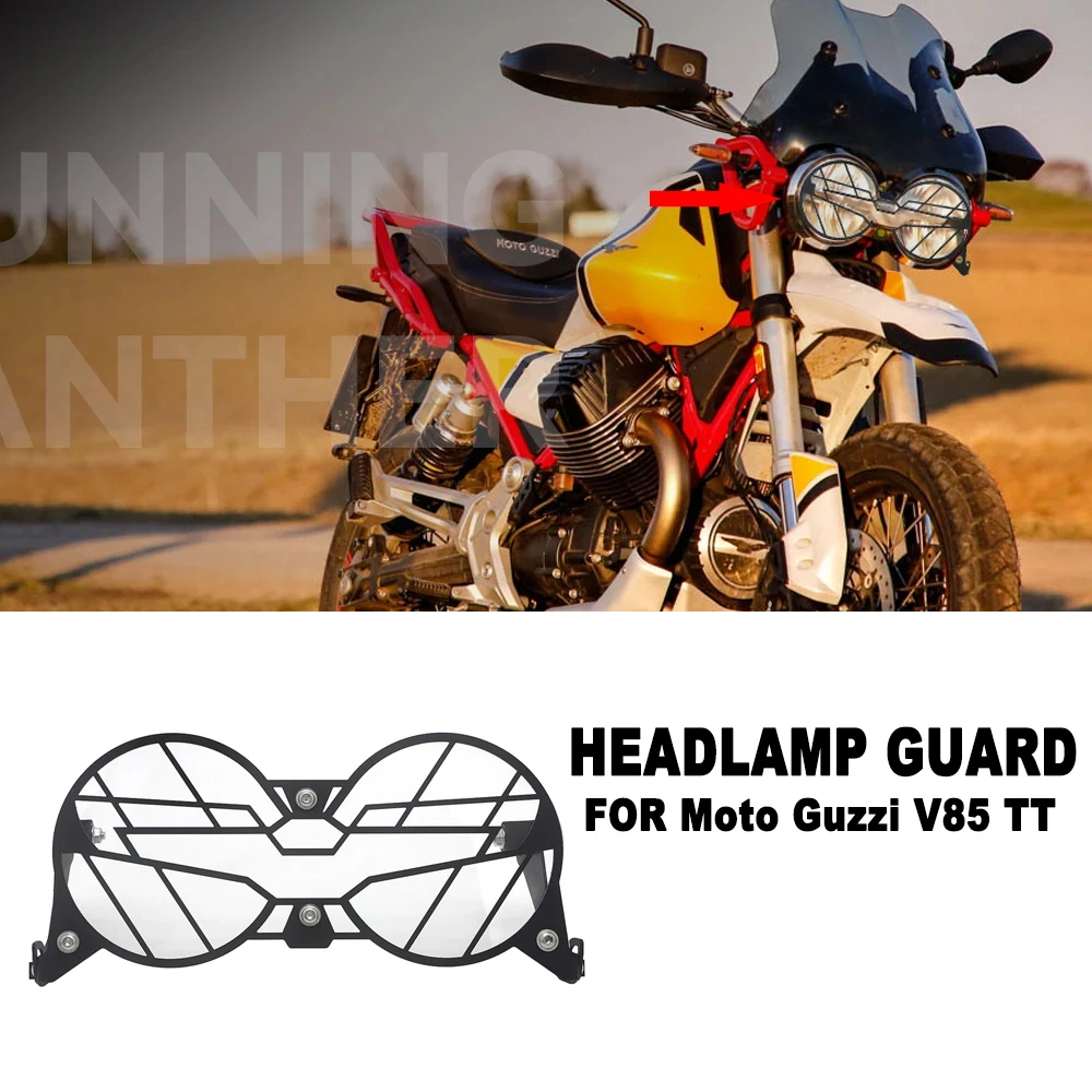 

Для Moto Guzzi V85TT V85 TT V 85 TT новая складная фара для мотоцикла, защита для гриля, двойная защитная крышка