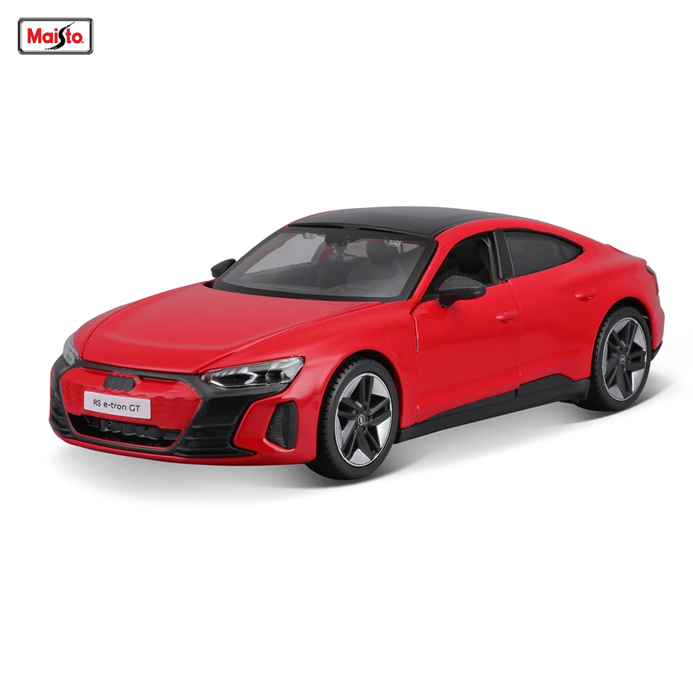 1:25 Maisto 2022โมเดลรถ Audi RS E-Tron GT โมเดลดายแคสต์ความแม่นยำสูงเป็นของขวัญในการสะสมโมเดลรถยนต์