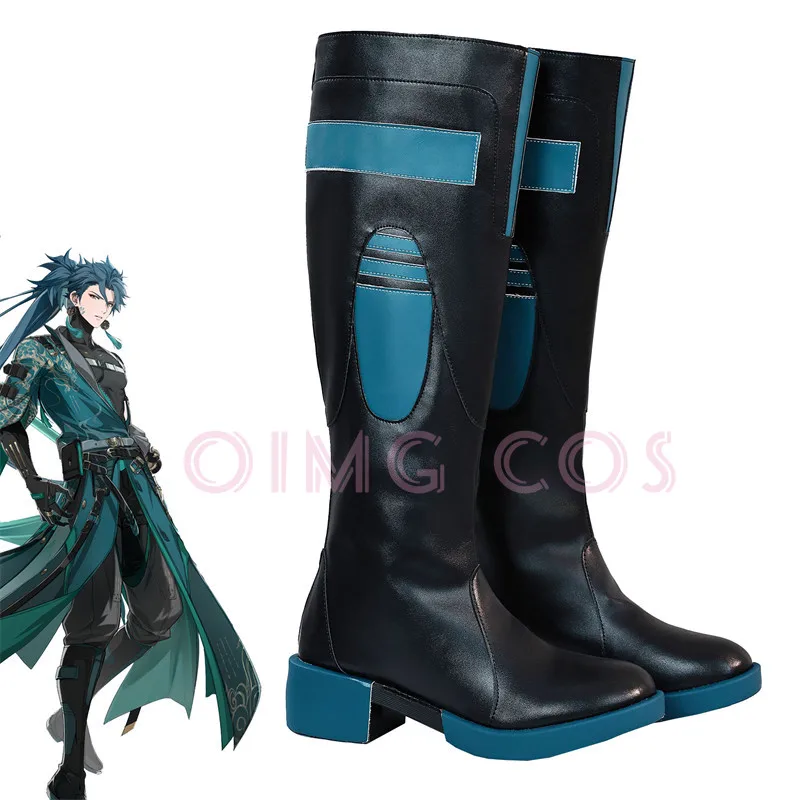 Jiyan Cosplay Shoes Anime Chinese Style Halloween for Wuthering Waves Men Game