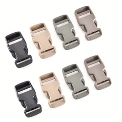 4pcs Buckle Quick Side Release Buckles Clips Snaps Heavy Duty Plastic Replacement for Nylon Webbing Straps Backpack