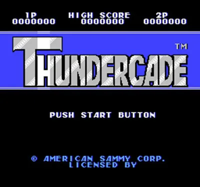 Thundercade 60 Pin بطاقة الألعاب منطقة مجانية لمشغل ألعاب الفيديو 8 بت