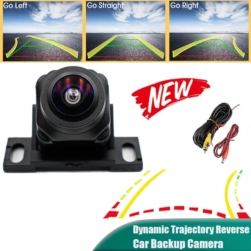 Auto Dynamic Trajectory Moving Line Guide Trunk Car Rear view Camera Backup Camera Reverse System Night Vision