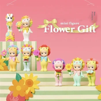 Hot Sonny Angel Blind Box Serie di fiori Giocattoli per bambini Angel Girls Candy House Series Figurine Giocattoli alla moda Decorazioni per auto Regali