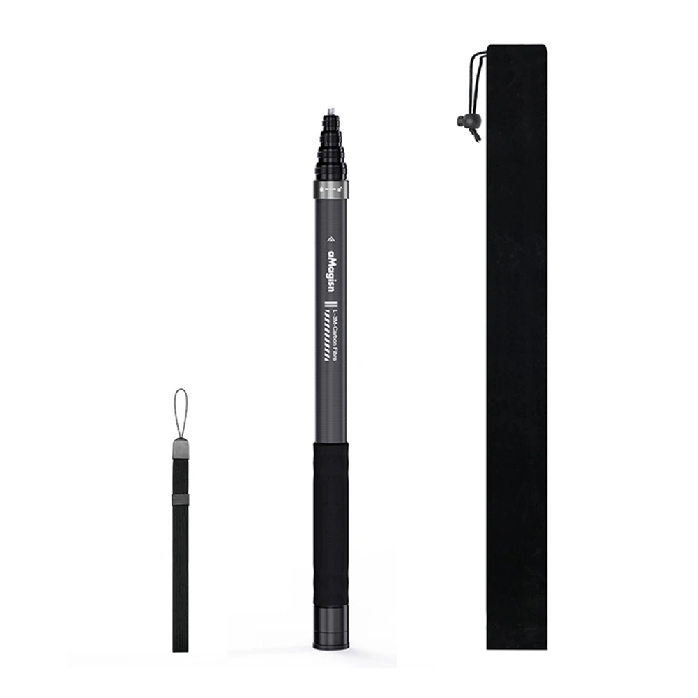 invisible-selfie-stick-carbon-fiber-extension-pole-adjustable-hand-grip-for-insta360-x5-x4-x3-for-dji-osmo-for-gopro-hero