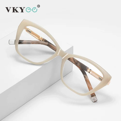 Imagen 1 del producto VICKY nueva moda personalizada mariposa señoras diseño Simple gafas de lectura de luz azul prescripción personalizable LS209