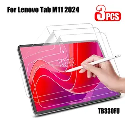 3PCS Paper Feel Film For Lenovo Tab M11 2024 11.0 inch TB330FU Screen Protector Matte PET Film Also known as Tab K11 Paper Film