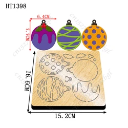 Christmas Series Cutting dies - New Die Cutting And Wooden Mold,HT1398 Suitable For Common Die Cutting Machines On The Market.