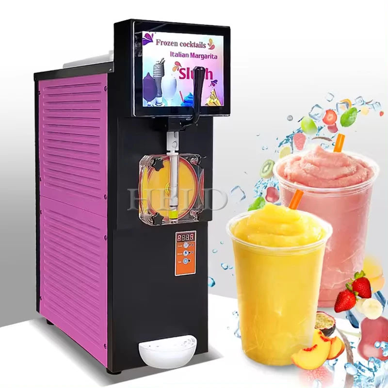 

Commercial Smoothie Machine, Multifunctional Frozen Beverage Machine, Large Capacity Snow Mud Machine