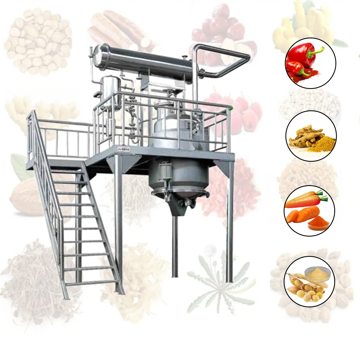 MAF Good Price Potato Protein Plant Extraction Equipment Solvent Extractor