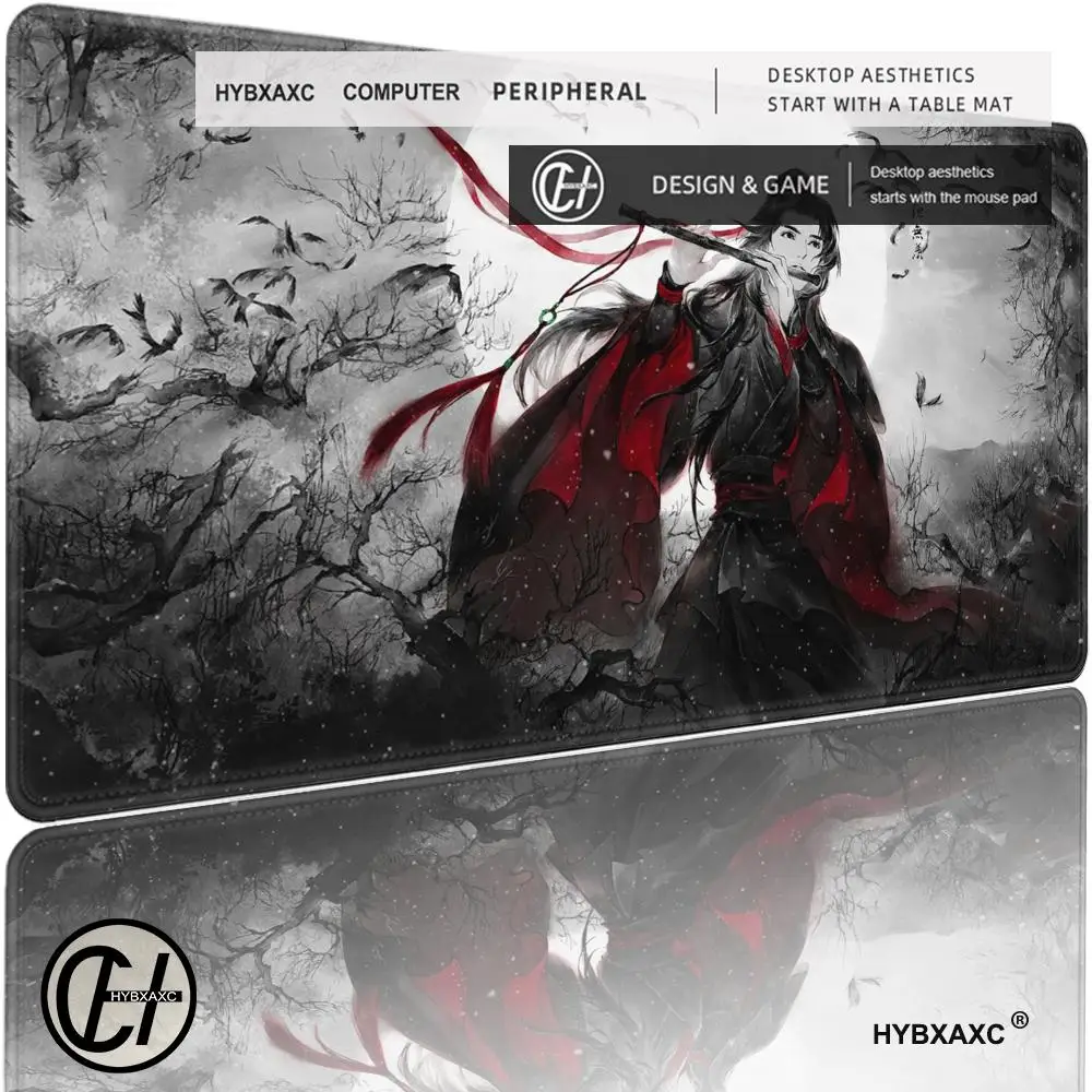 

Mo dao zu shi Mousepad Custom Skin Cartoon Anime Gaming Mouse Pad Keyboard Mouse Mats Desk Mat Accessories Girls Bedroom HYBXAXC