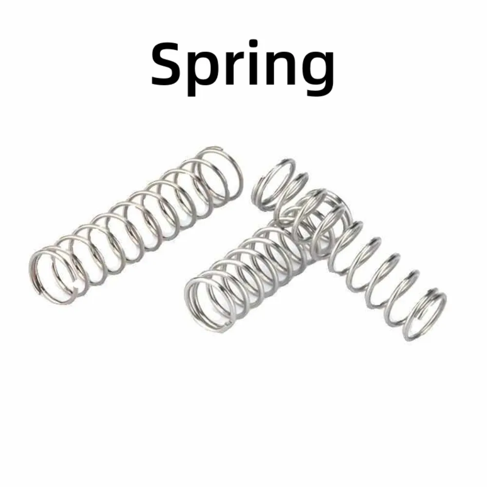 10PCS 0.2mm Wire SS Micro Compression Springs OD 1.5-4mm L=5-50mm Small Pressure Return Springs for Repairs&DIY Projects